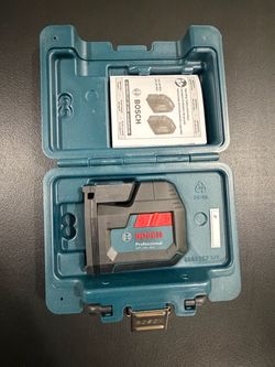 New Bosch 125ft Green 3 point laser