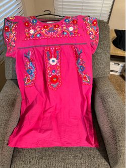 Traditional Mexican Dress- Plus size 3X