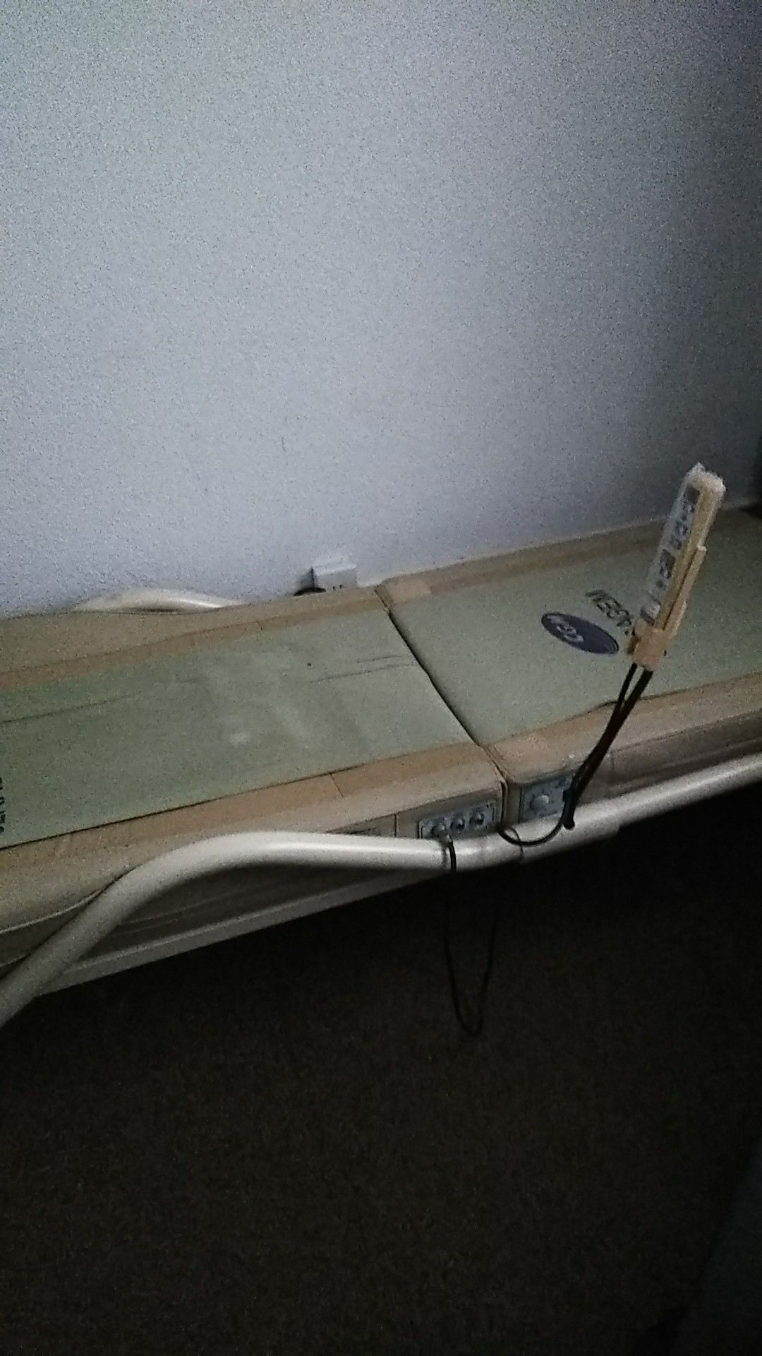 Message bed with attachment s