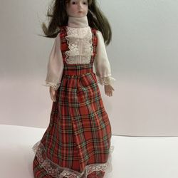 Vintage Doll, Musical 10” Tall, Collectible. 