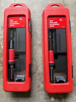 RadioShack 25W Pro-Line Soldering Iron – Lot of 2