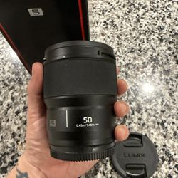 Panasonic Lumix S 50mm f/1.8 Lens for L Mount