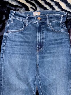 MOTHER ankle fray jeans size 25 (like new)