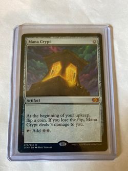 MTG Mana Crypt Ultimate Masters Mint