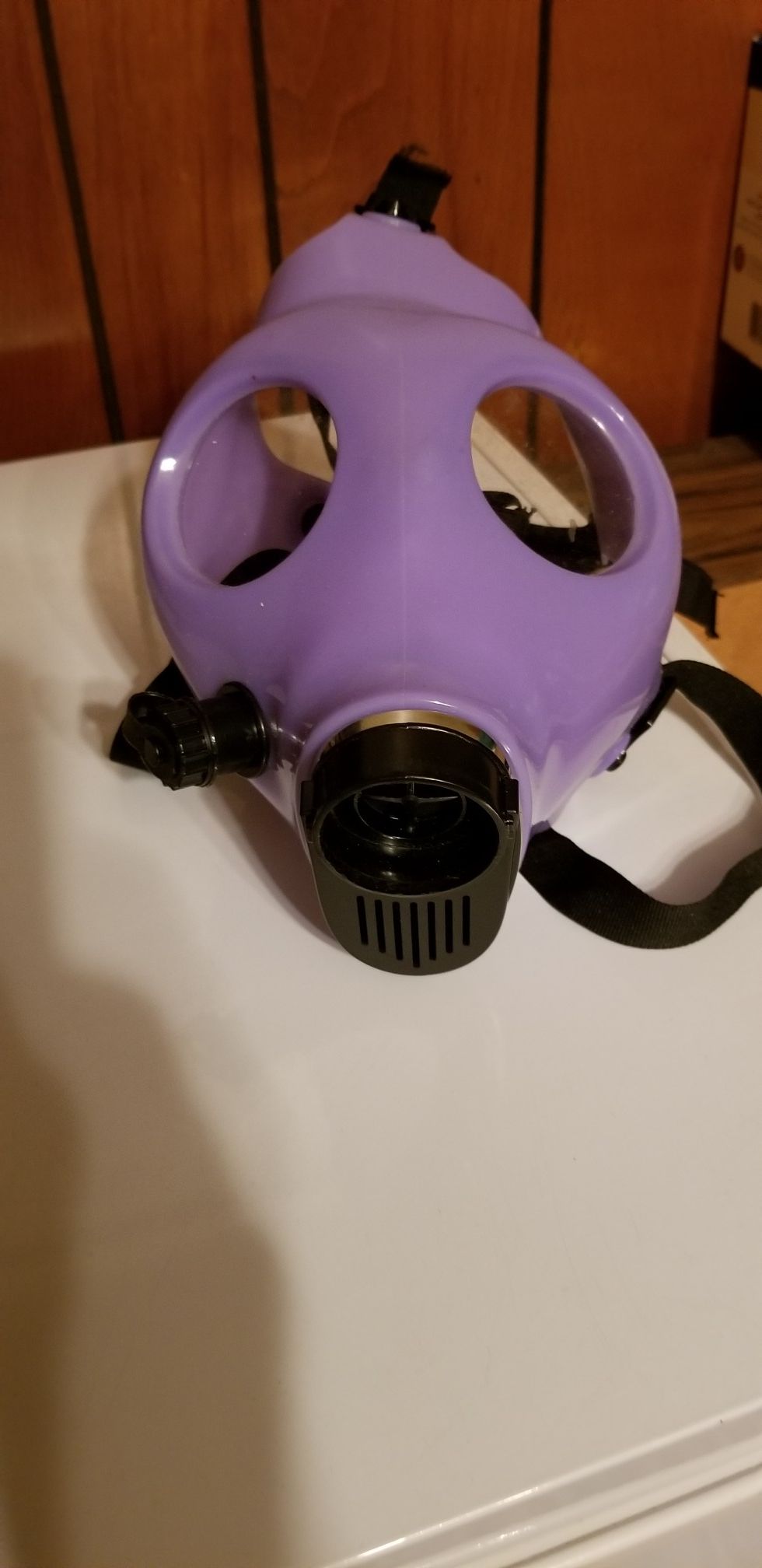 New Purple Gas Mask - NOT A TOY