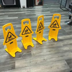 caution signs (5 Total)