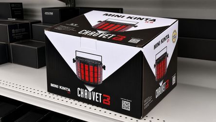 Chauvet DJ Mini Kinta IRC RGBW Beam Effect Plus ILS LED Effect Light with 48 Lenses, ILS Compatibility