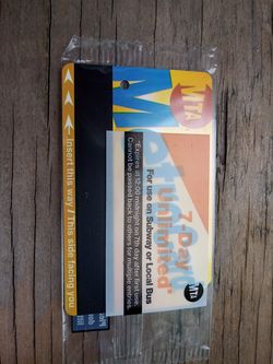 7 day unlimited metro card