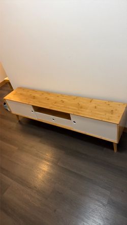 mid-century modern TV stand