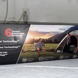 Coleman 6-Person Tent – WeatherTec, Easy Setup, Brand New!