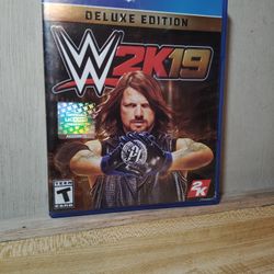 Ps4 WWE 2k19 DELUXE