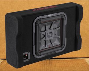 Kicker Custom Sealed Box 12" Dual Voice Coil Subwoofer L7T12 Shallow 1200 Watts L7TDF12 49L7TDF122 🚨 Payment Options Available 🚨 No Credit Needed 🚨