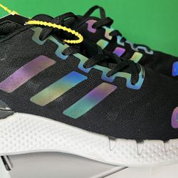 Brand New Men’s Adidas Running  Shoes with tags Rainbow Strips size 8.5