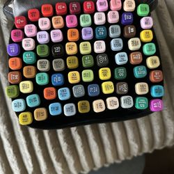 CREATSPARK Alcohol Markers 80 Colors with Base Dual Tip