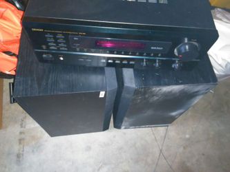 Denon and speakers