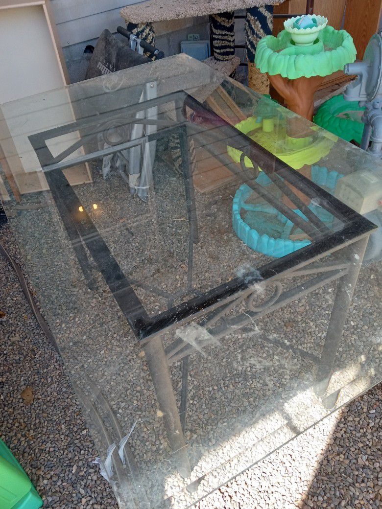 Glass Kitchen Table Seats Six