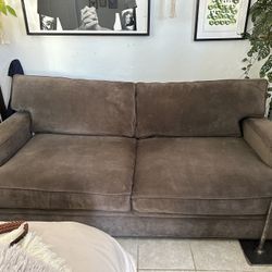 Deep Cozy Microfiber Couch