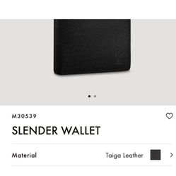 New LV Men’s Wallet Authentic