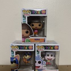 Funko POP! Animation Dora! Dora, Swiper,& Boots! 