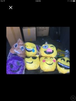 Emoji pillows $6 each