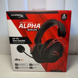 HyperX Cloud Alpha Wireless Gaming Headset for PC | PS5 | PS4 Memory Foam Sealed