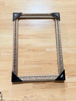 studio decor 36x24x3 antique gold brown brand new