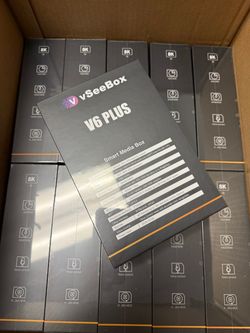vSeeBox V6 Plus – All-in-one cord cutters – New Sealed – Chino (The Preserve)