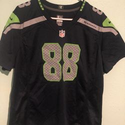 NIKE NFL On Field Seattle Seahawks #88 Graham Men's Athentic Jersey Size XXL