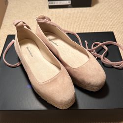 Reformation Suede Espadrilles Size 6 Womens