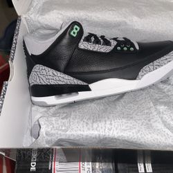 Retro 3 Black&Green 