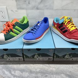 NEW Adidas South Park Shoe Lot - U.S. Mens Size 9 - Stan, Kyle, and Cartman