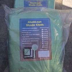 Alumi-Net 13ft X 24ft Shade Cloth $35 ea. Brand new (Price Is Firm)