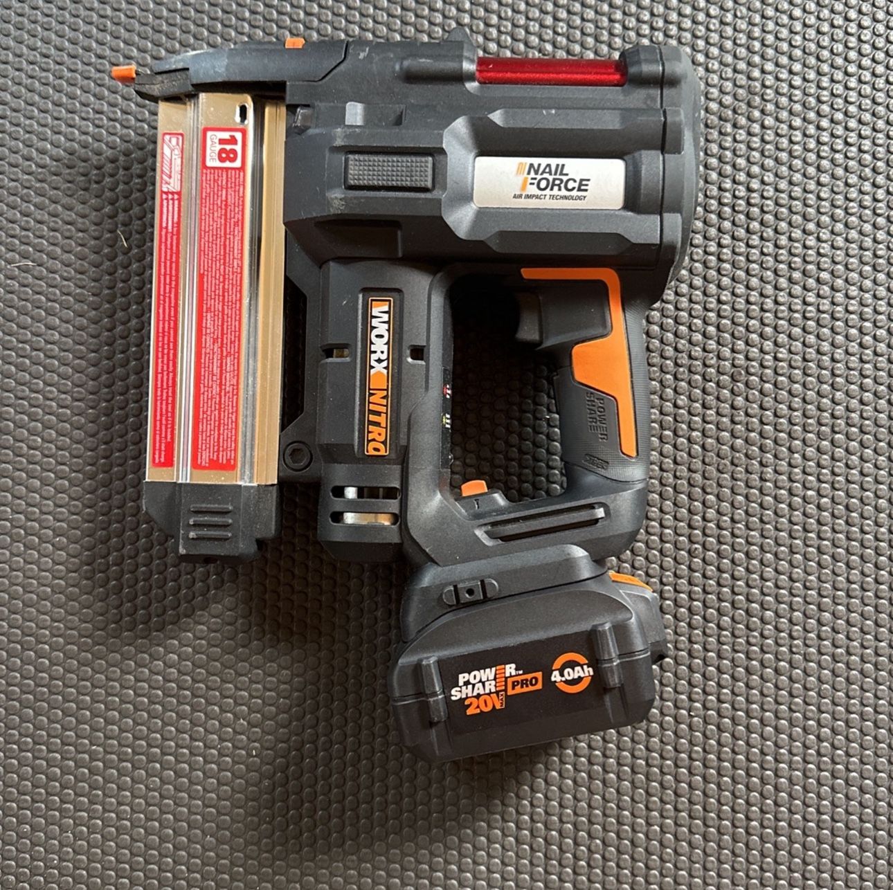 Nitro 20V Cordless 18 Gauge Nail & Staple Gun