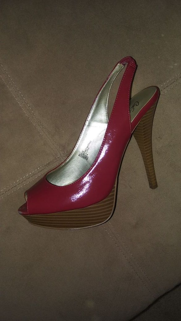 Red Pump Heels