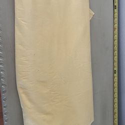 10 Yards Of Yellow Fabric 