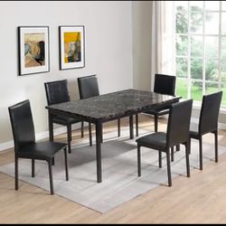 Dining table Set With 6 Chairs Brand new ,Delivery available 