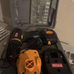 Ryobi Drill with Case