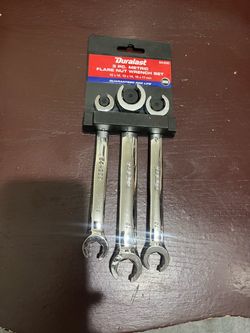 Duralast 64-200 3 PC. METRIC FLARE NUT WRENCH SET