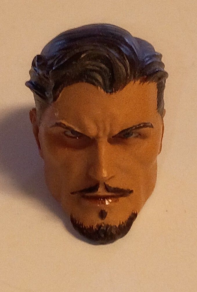 CQ Studio Painted Comic Tony Stark Head Sculpt for 1/12 Iron Man Action Figures