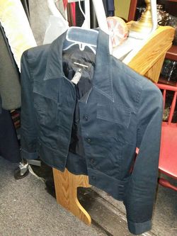 Club Monaco size small black jacket.