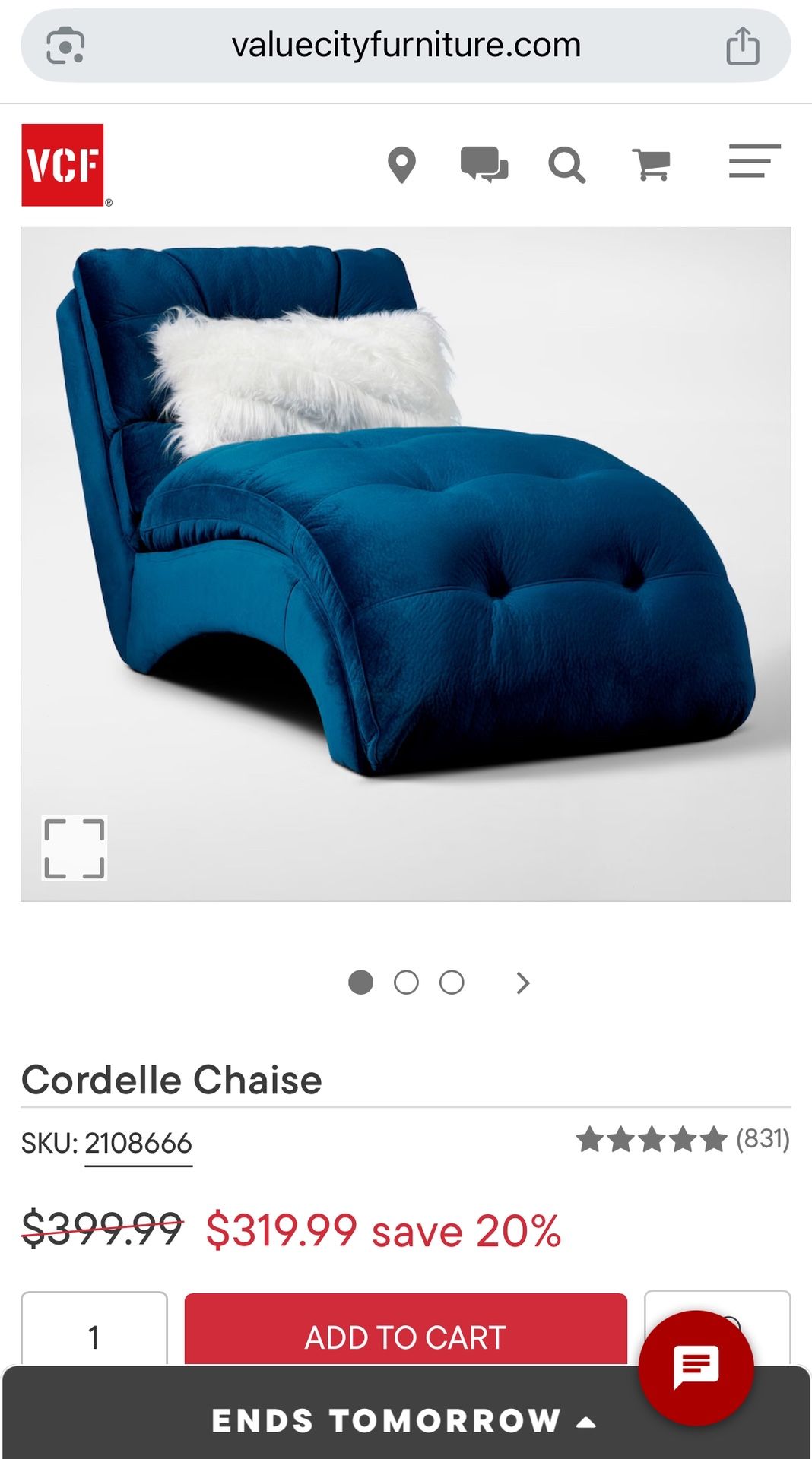 Cordelle Chaise