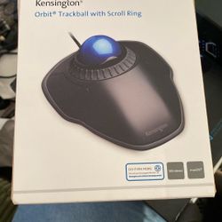 Kensington Orbit Trackball With Scroll Ring 