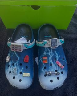 Mens Back to the Future Crocs size 12