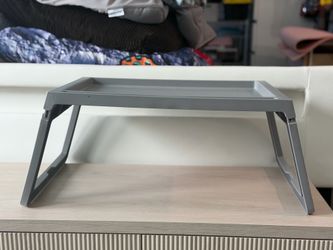 Gray Bed/Food Tray Laptop Table