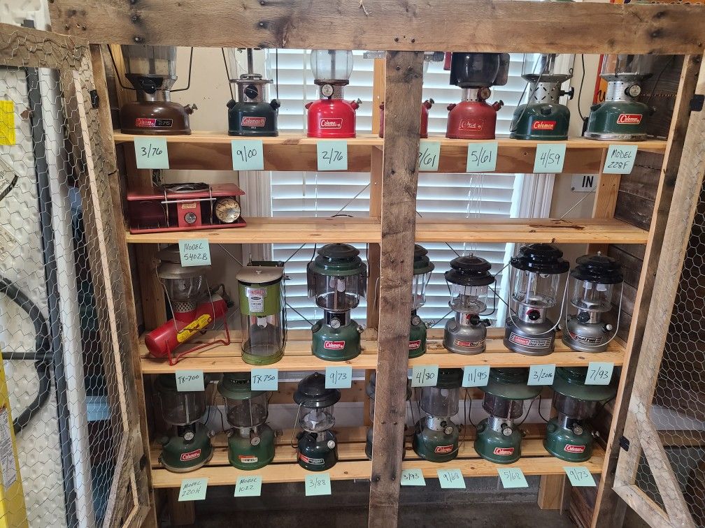 *** COLLECTION OF COLEMAN LANTERN'S ***