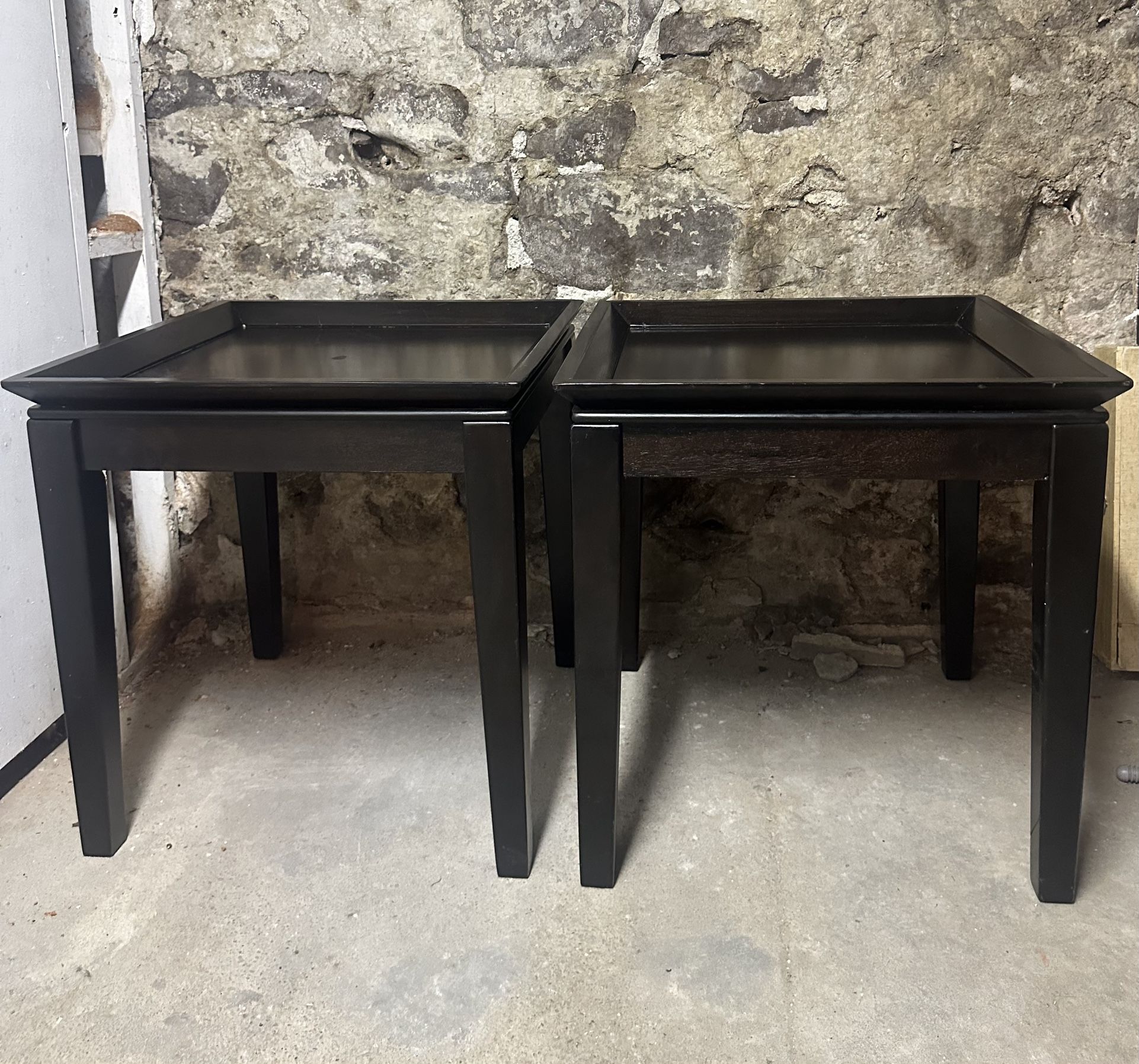 Wood Side Table Set ($10 Each)