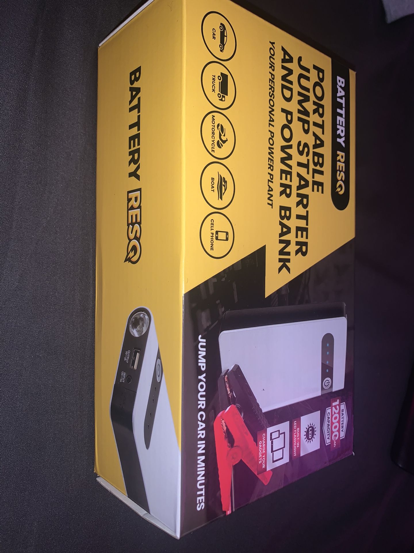 Battery ResQ Portable Jump Starter