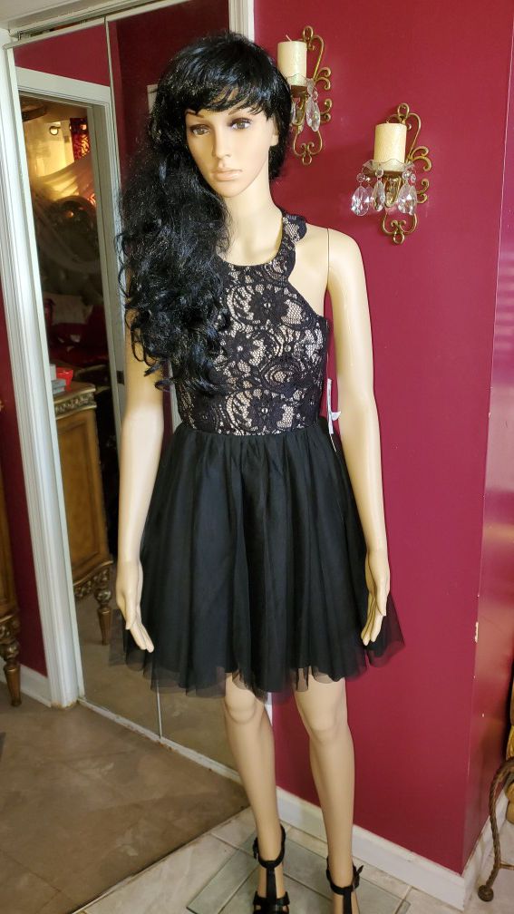 Sequin Hearts Prom Dress