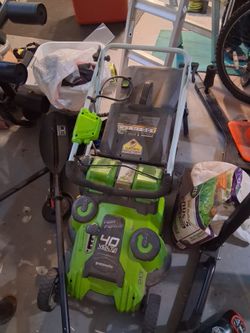 Greenworks 40V Twin Force 20" Cordless Lawn Mower