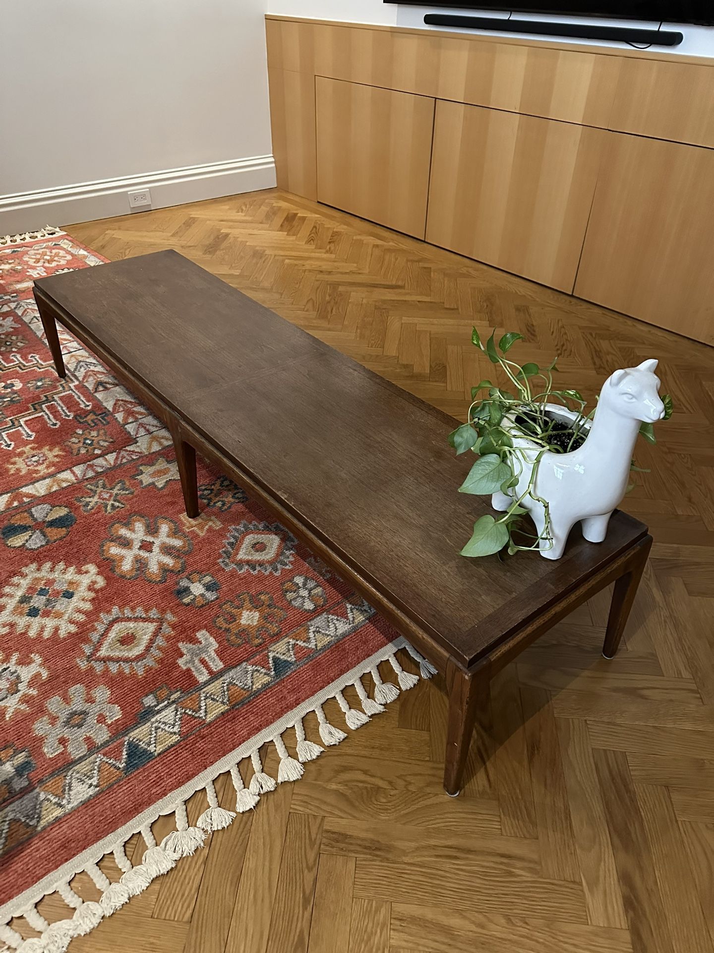 Brown Mid-Century Coffee Table